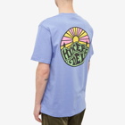 Hikerdelic Men's Original Logo T-Shirt in Lavender