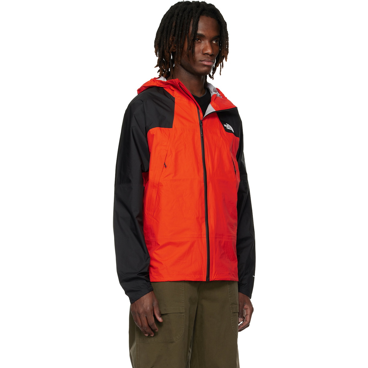 The North Face Red & Black Ridgelite Waterproof Jacket