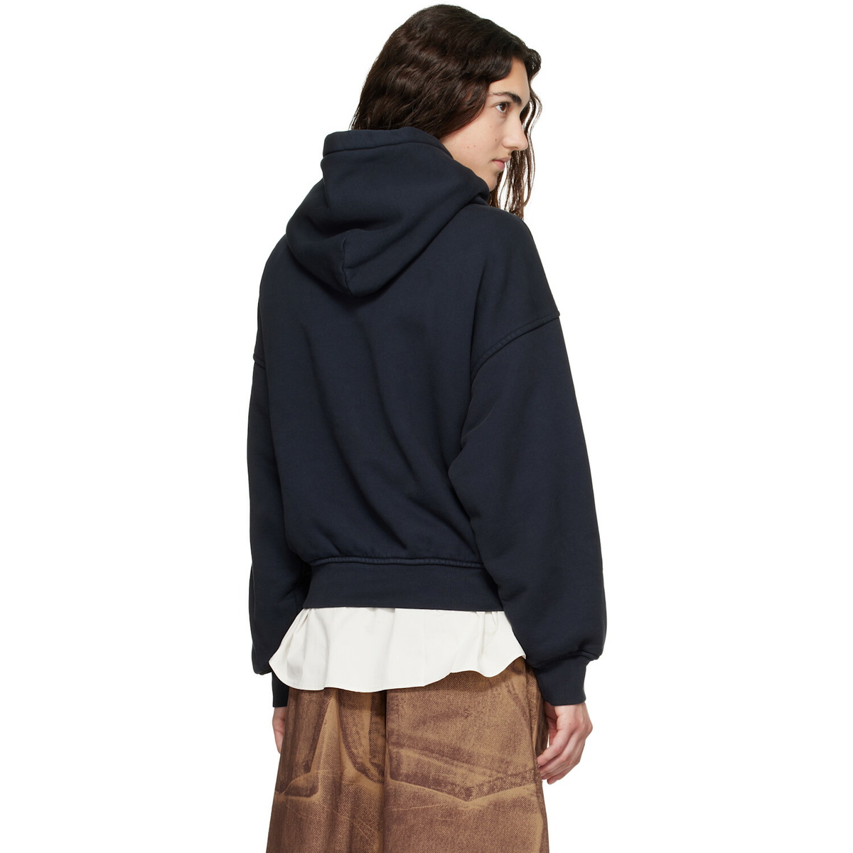 Rhude Black Dakar Convoy Hoodie