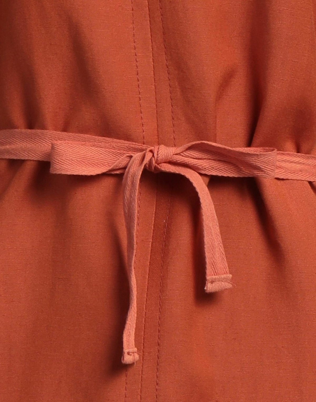 Manila Grace Womens Mini dress Rust