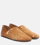 JW Anderson Babouche M suede slip-on shoes