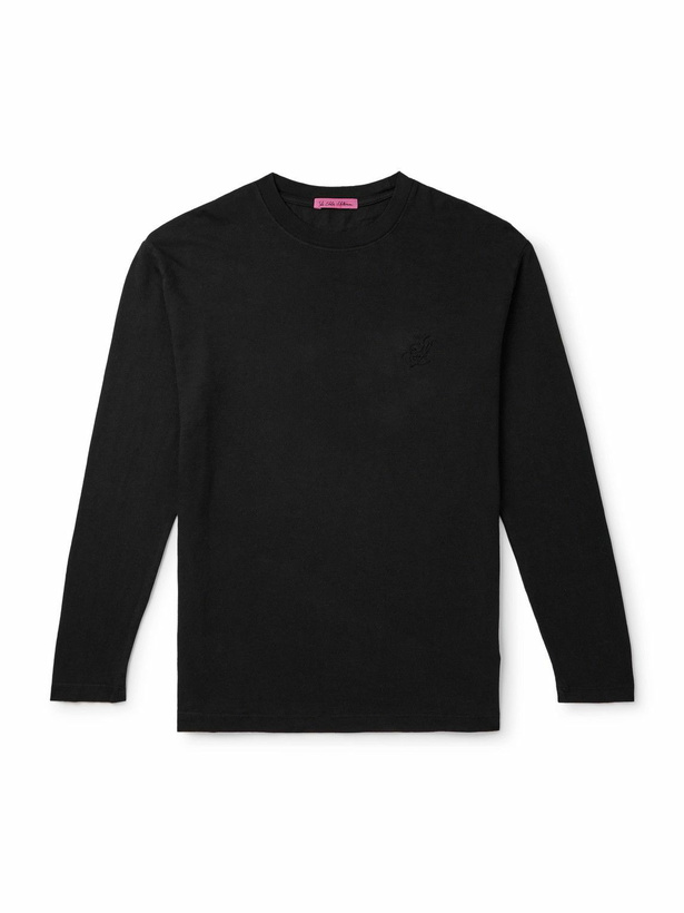 Photo: The Elder Statesman - Cotton and Cashmere-Blend T-Shirt - Black