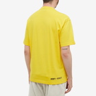 Moncler Grenoble Men's Hashtag Logo T-Shirt in Yellow