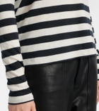 Nili Lotan Striped cotton jersey T-shirt