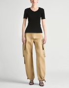 Baserange Womens T-shirt in Black