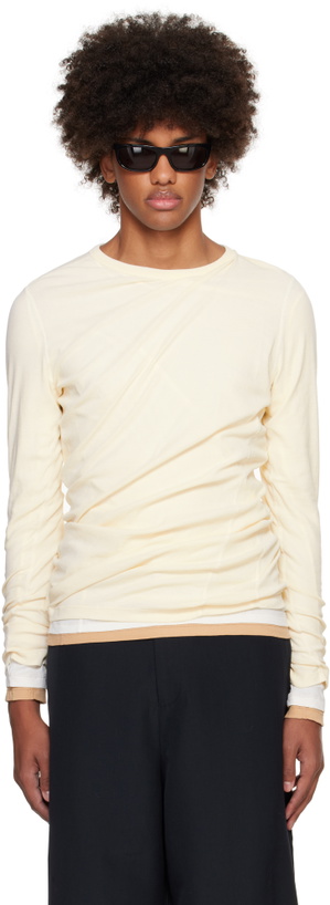 Photo: Karmuel Young Off-White Triple Second Skin T-shirt