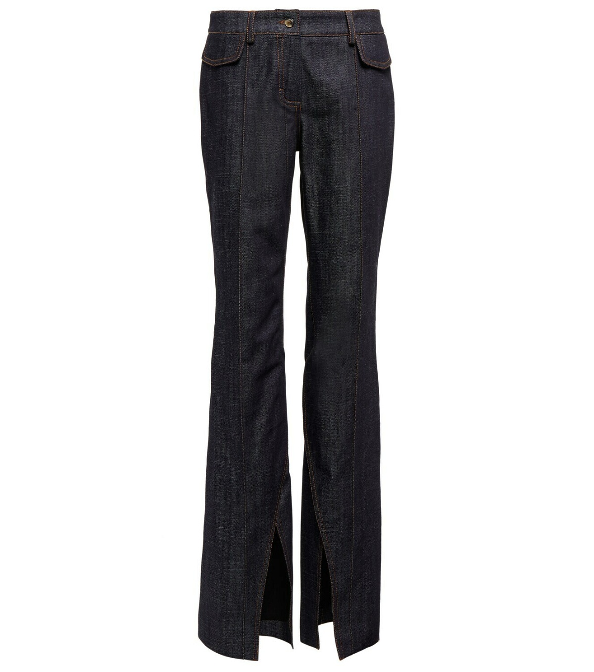 Photo: The Mannei Ventura mid-rise split-hem jeans