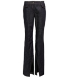 The Mannei Ventura mid-rise split-hem jeans