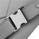 Loewe Men's Puzzle Edge Mini Bumbag in Asphalt Grey