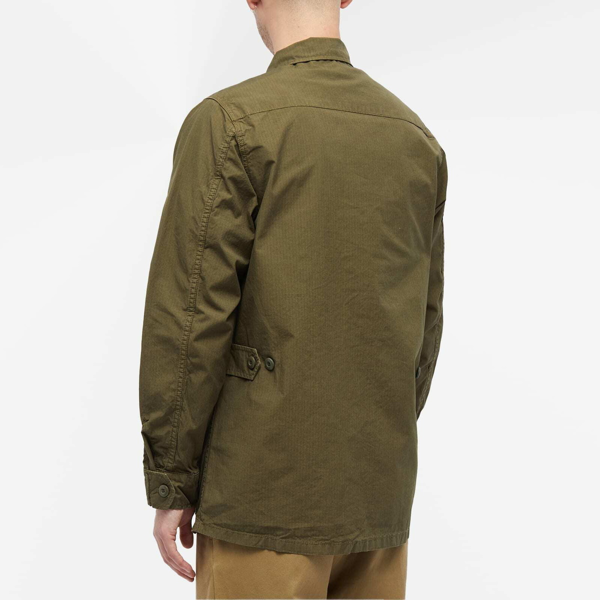 Stan Ray Men's Utility Jacket in Olive Ripstop Stan Ray