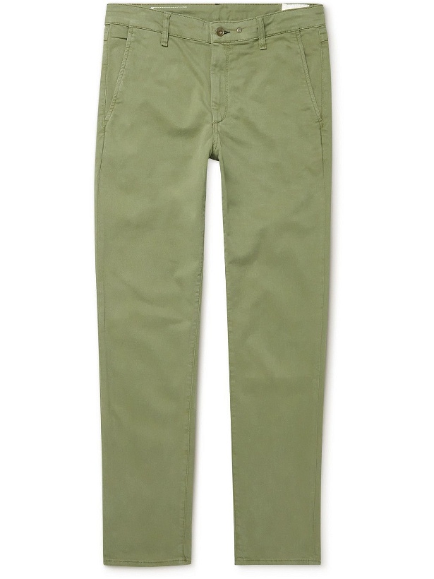 Photo: Rag & Bone - Fit 2 Slim-Fit Garment-Dyed Stretch-Cotton Twill Chinos - Green