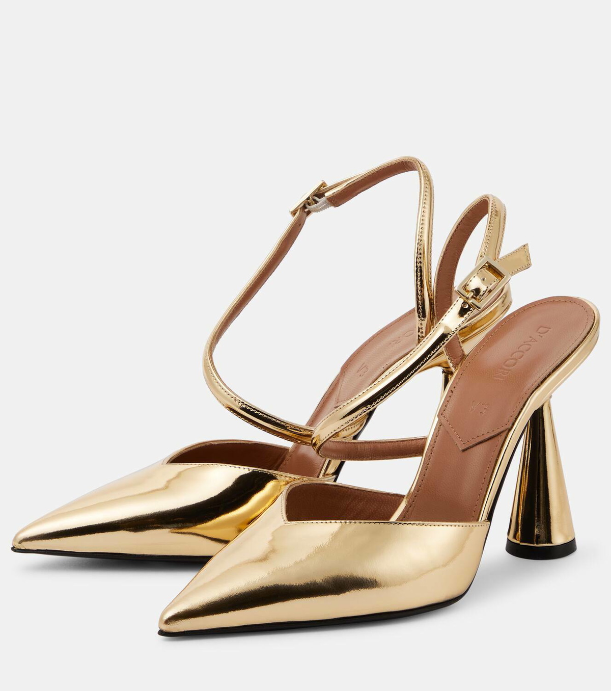 D'Accori Arya 90 leather pumps