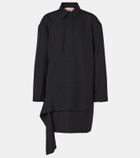 Plan C Wool-blend minidress