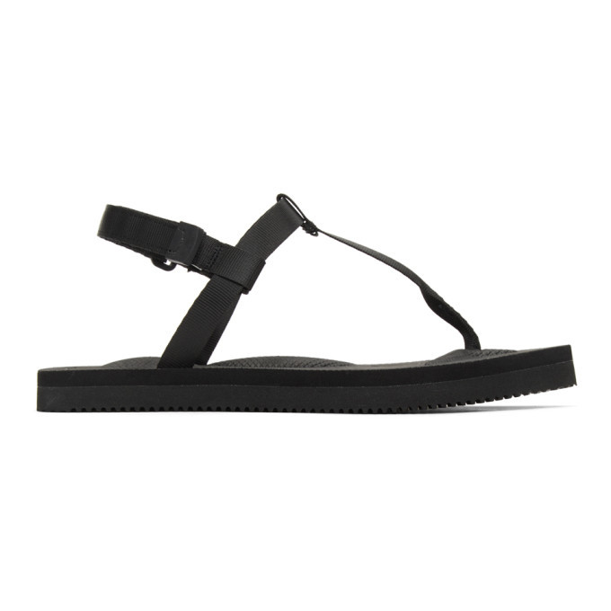 Suicoke Black COKO Sandals Suicoke