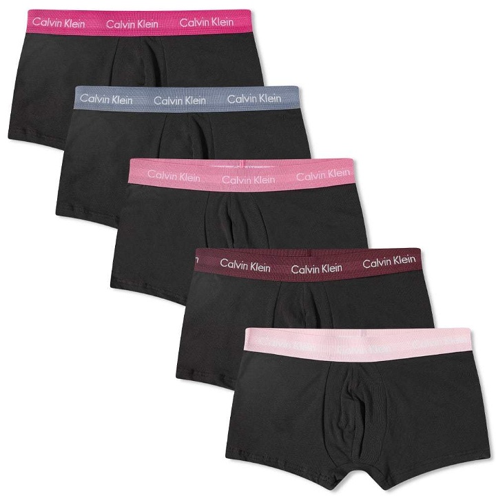 Photo: Calvin Klein Low Rise Trunk - 5 Pack
