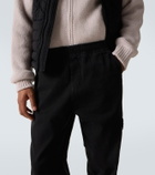 Stone Island Compass cotton chinos
