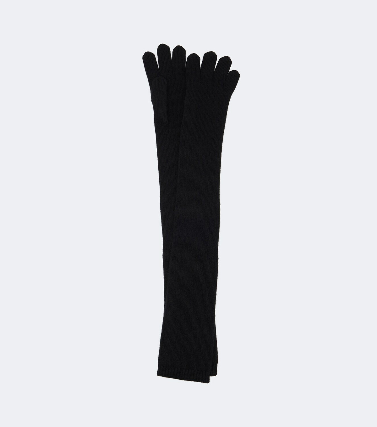 Nour Hammour Cashmere and wool gloves
