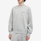 No Problemo Men's Mini Problemo Crew Sweatshirt in Grey Marl