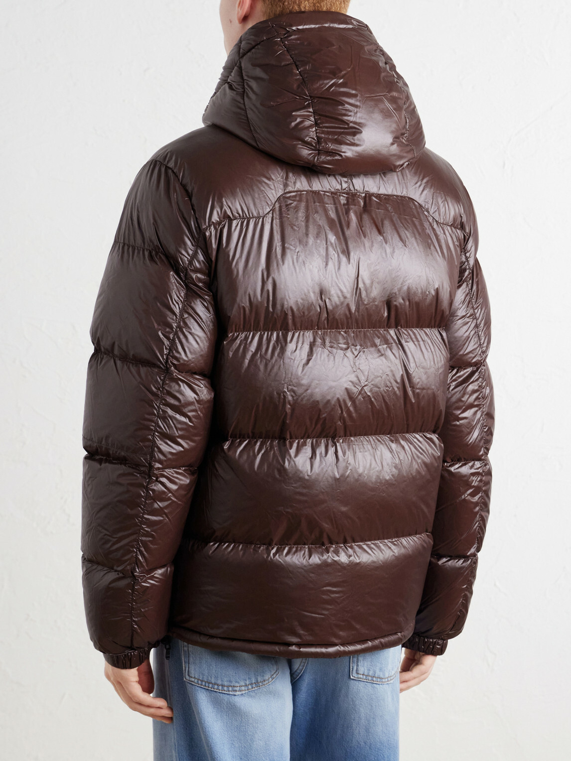 Polo Ralph Lauren - Logo-Embroidered Quilted Recycled-Shell Hooded Down Jacket - Brown