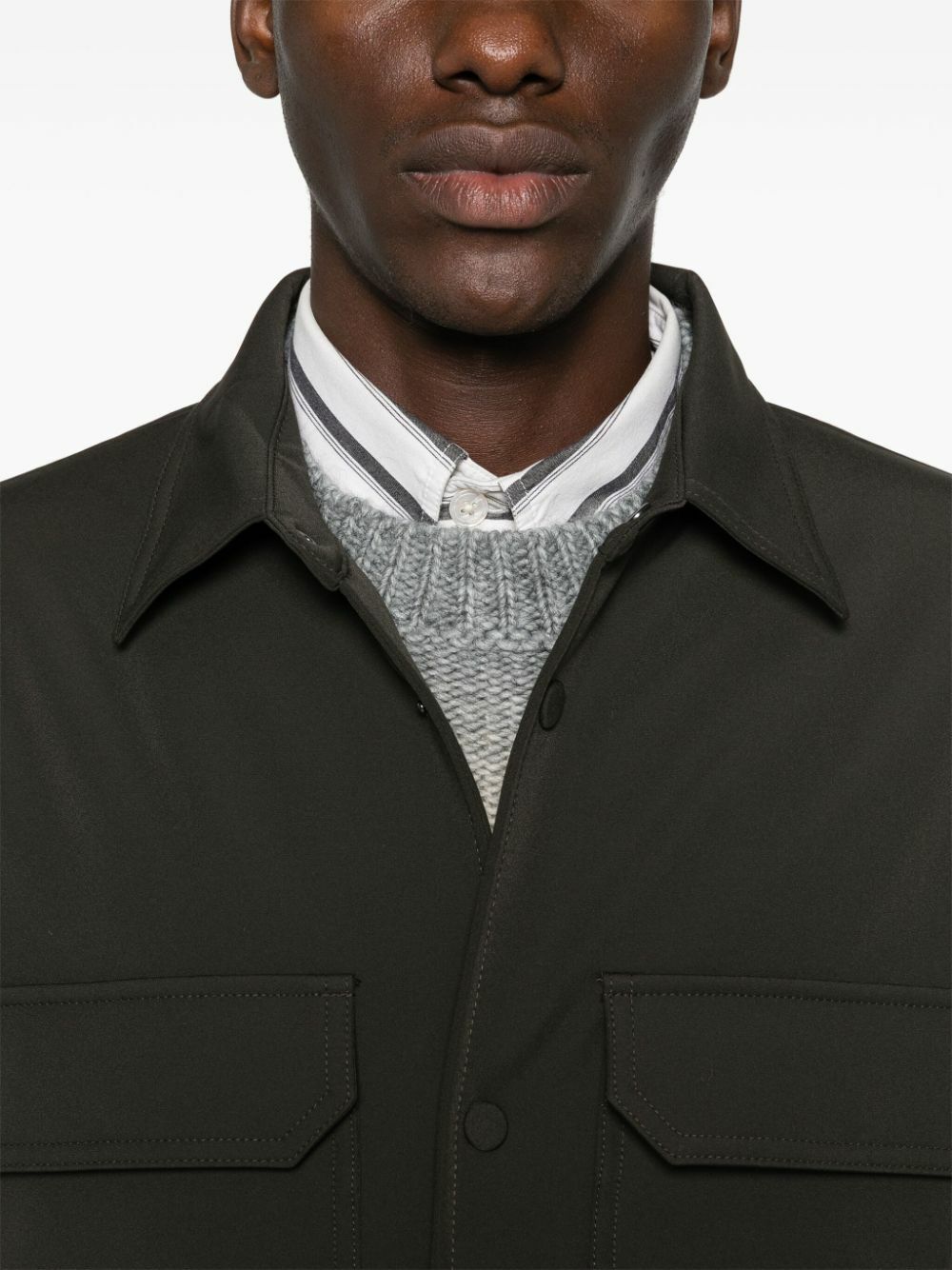 EMPORIO ARMANI - Nylon Overshirt