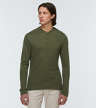 Orlebar Brown - Harrison cotton-blend Henley shirt