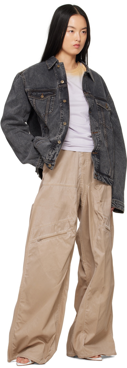 Y/Project Beige Pop-Up Trousers