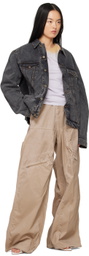 Y/Project Beige Pop-Up Trousers