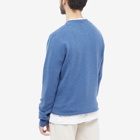 Norse Projects Men's Sigfred Lambswool Crew Knit in Calcite Blue