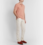 TOM FORD - Slim-Fit Cotton-Piqué Polo Shirt - Pink