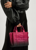 Marc Jacobs The Tote Small Dégradé Coated Canvas Tote - Black - One Size