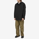 TEATORA Men's Packable Wide Overshirt in Black