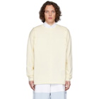 JW Anderson Yellow Shoulder Placket Long Sleeve T-Shirt
