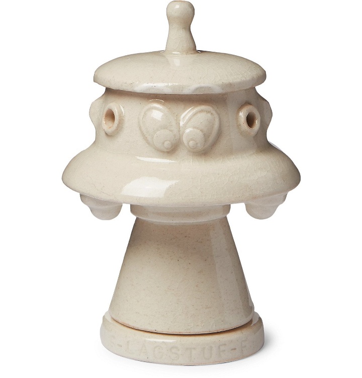 Photo: FLAGSTUFF - UFO Ceramic Incense Holder - White