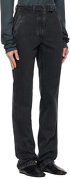 Rier Black Faded Jeans