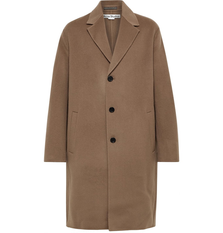 Photo: Acne Studios - Double-Faced Wool Coat - Brown