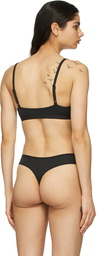 SKIMS Black Fits Everybody Triangle Bra