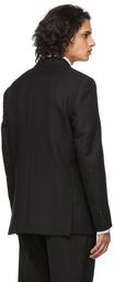 mfpen Black Double-Breasted Blazer