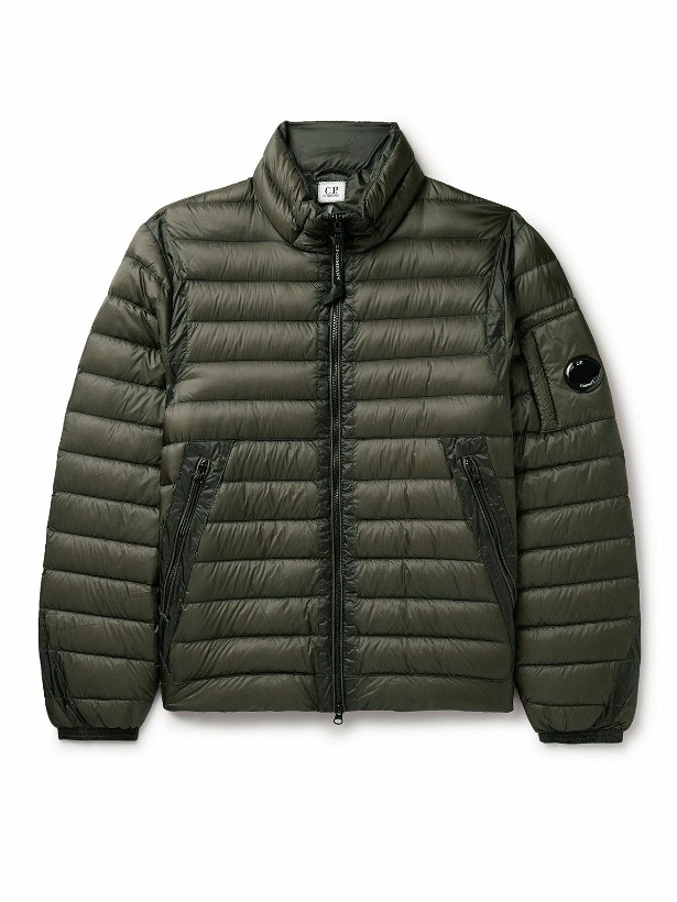 Photo: C.P. Company - Quilted D.D. Nylon-Ripstop Down Jacket - Green