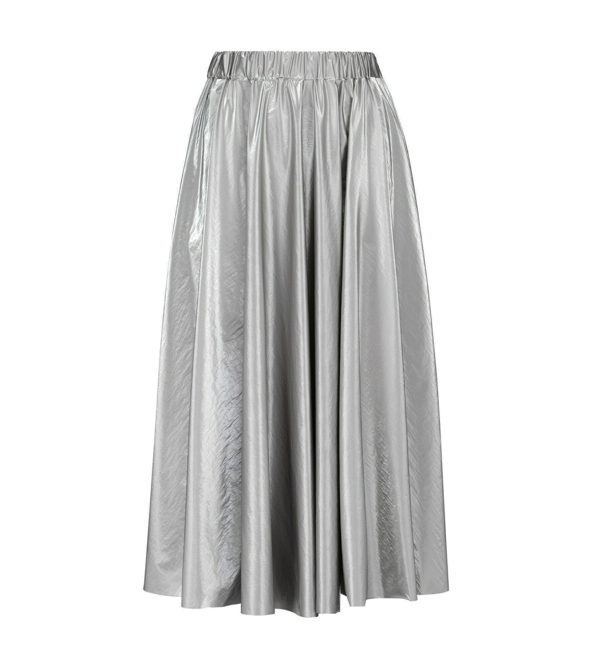 Moncler - High-waisted pleated midi skirt Moncler