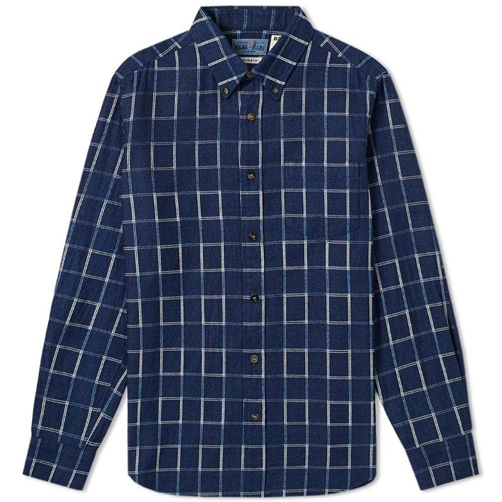 Photo: Blue Blue Japan Flannel Check Shirt