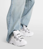 Vetements x New Rock leather platform sneakers