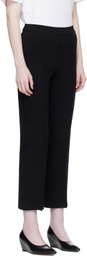 High Sport Black Merino Kick Trousers