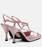 Herbert Levine Hidden Gem 95 embellished satin sandals