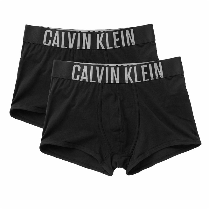Photo: Calvin Klein Underwear 2 Pack Boxershorts Black - Mens - Boxers & Briefs