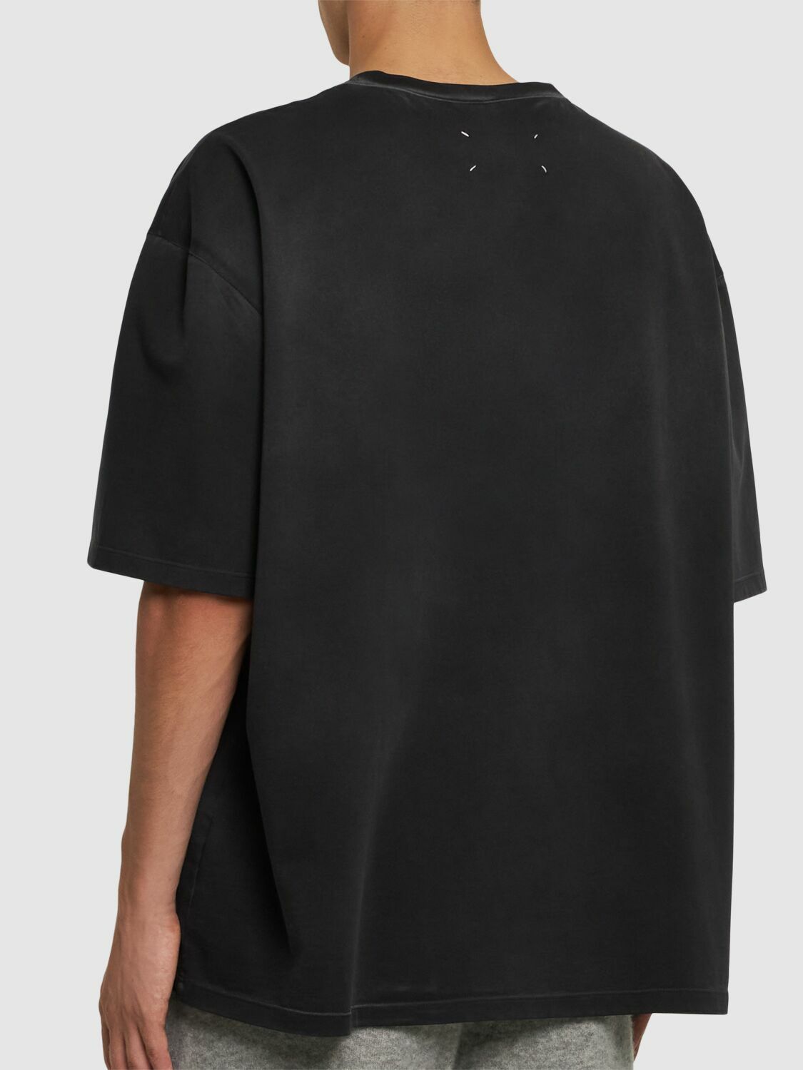 MAISON MARGIELA Cotton Logo T-shirt Maison Margiela