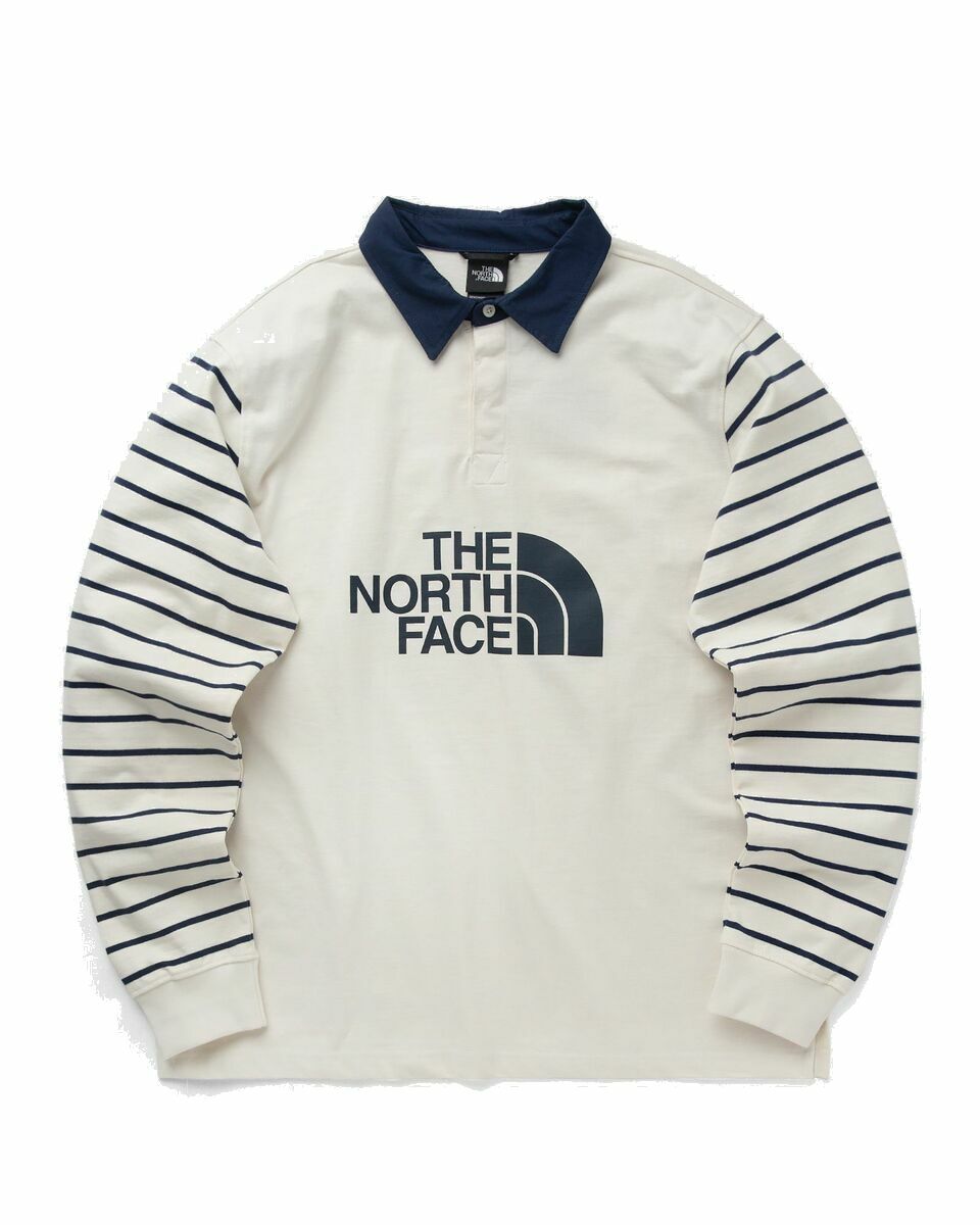 Photo: The North Face M Tnf Easy Rugby White - Mens - Sweatshirts
