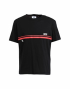 Gcds Mens T-shirt in Black