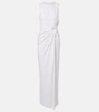 Sportmax Saletta cutout crêpe jersey maxi dress