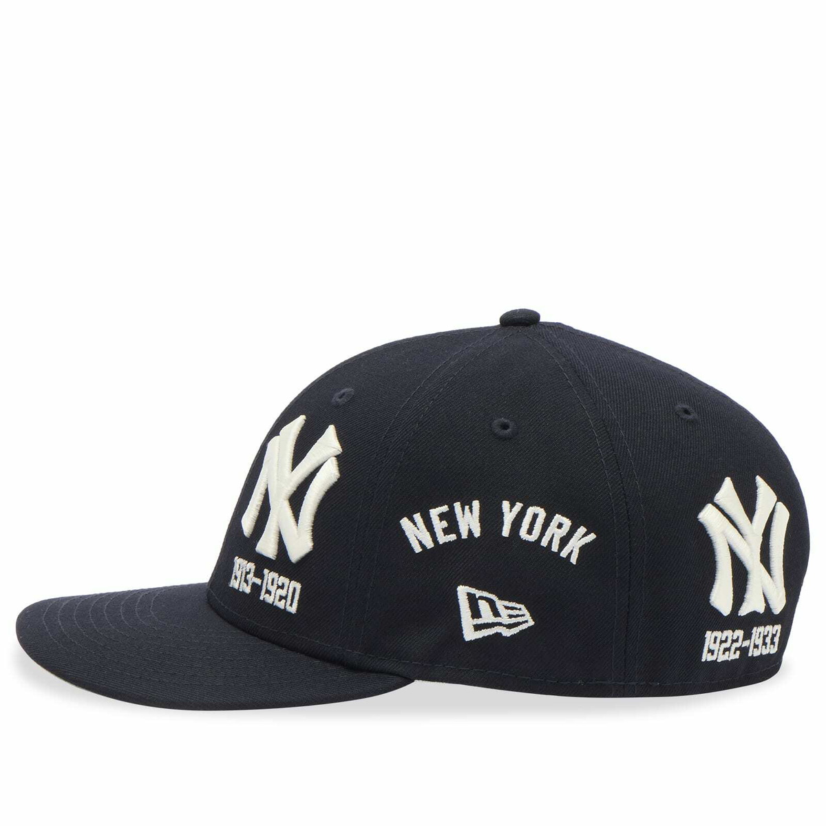 New Era New York Yankees AOE Pre Curved 59Fifty Cap in Navy