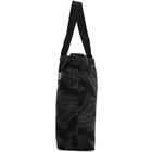 Diesel Black and Grey D-Thisbag Shopping Tote